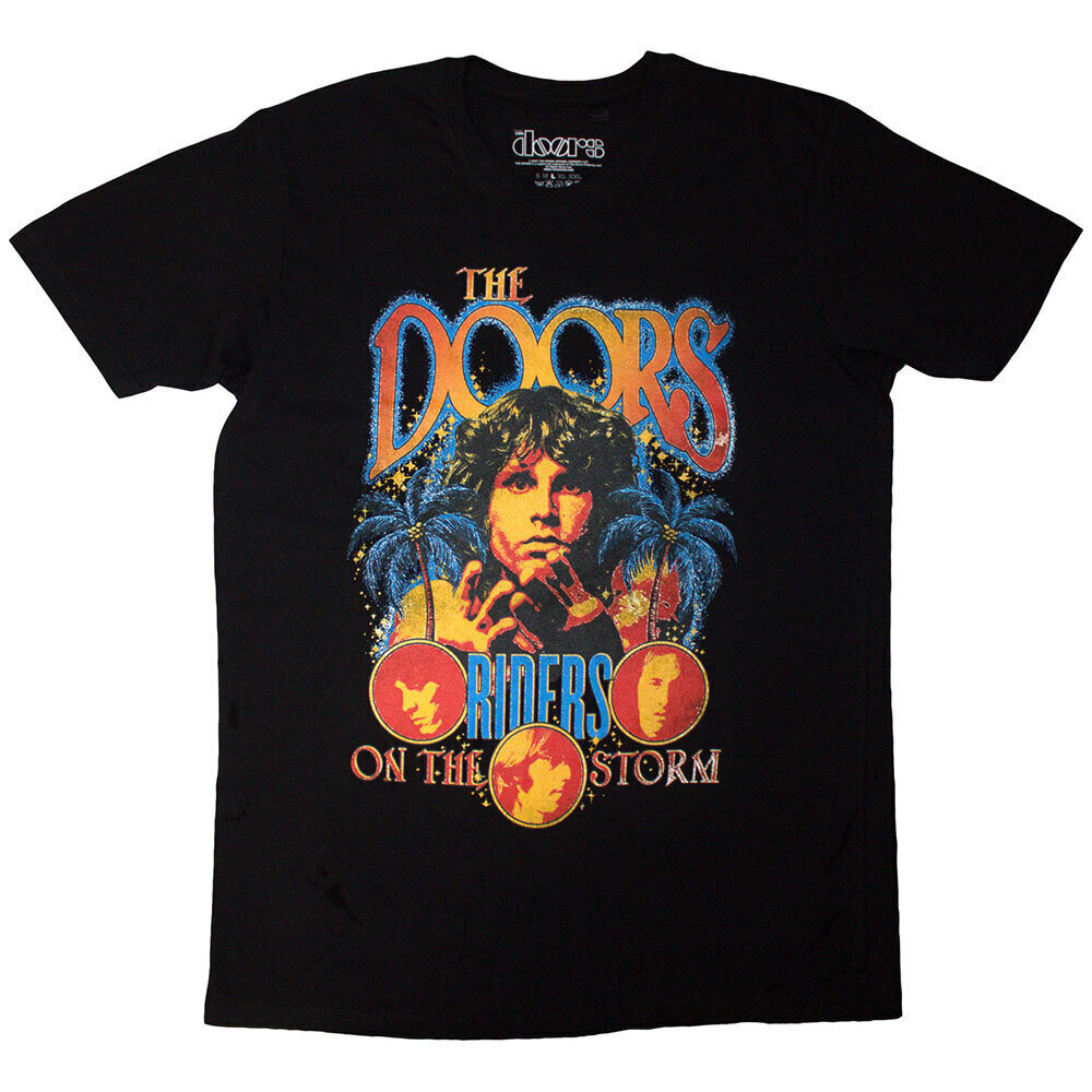 T-shirt The Doors T-shirt Riders On The Storm Unisex Black XL