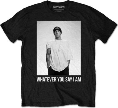 T-shirt Eminem T-shirt Whatever Unisex Black XL - 1