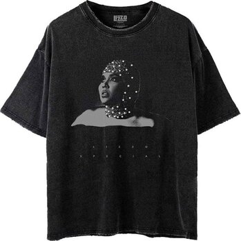 T-shirt Lizzo T-shirt Special B&W Photo Unisex Black S - 1