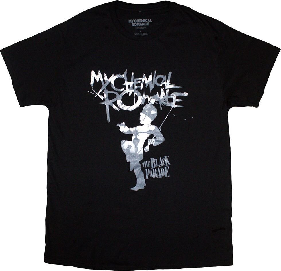 T-Shirt My Chemical Romance T-Shirt Clock Logo Unisex Black 2XL