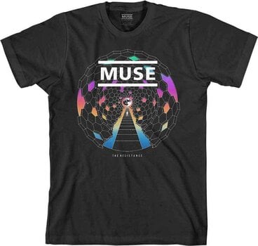 T-shirt Muse T-shirt Resistance Moon Unisex Black L - 1