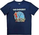 No Doubt Tragic Kingdom Denim Blue XL Majica