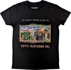 Πουκάμισο Neil Young Monsanto Years Black S Πουκάμισο