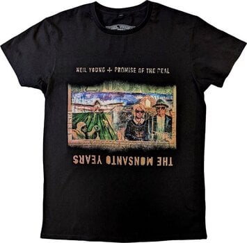 T-shirt Neil Young T-shirt Monsanto Years Unisex Black L - 1