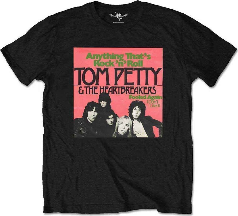 T-shirt Tom Petty & The Heartbreakers Anything Black M T-shirt