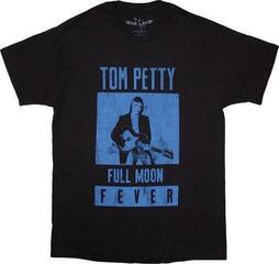 T-Shirt Tom Petty & The Heartbreakers Full Moon Fever Blue Unisex T-Shirt mit kurzen Ärmeln/Black/Kurze