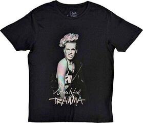 Риза Pink Wink Unisex Тениска с къс ръкав/Black/Къси