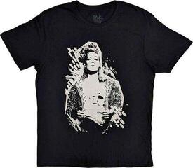 Риза Pink Painty Unisex Тениска с къс ръкав/Black/Къси