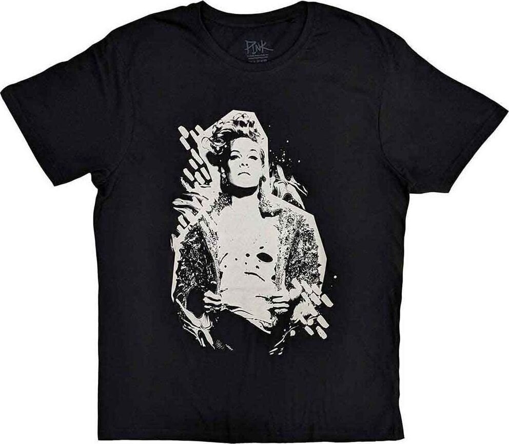 Košulja Pink Košulja Painty Unisex Black L
