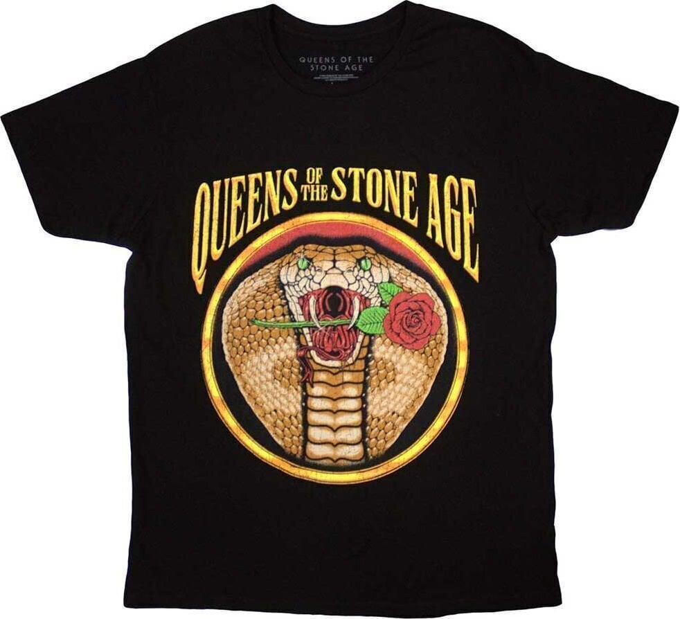 T-Shirt Queens Of The Stone Age T-Shirt Cobra Unisex Black XL