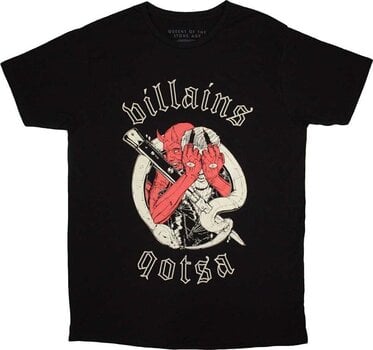 T-Shirt Queens Of The Stone Age T-Shirt Villains Unisex Black S - 1