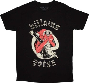 T-shirt Queens Of The Stone Age T-shirt Villains Unisex Black L - 1