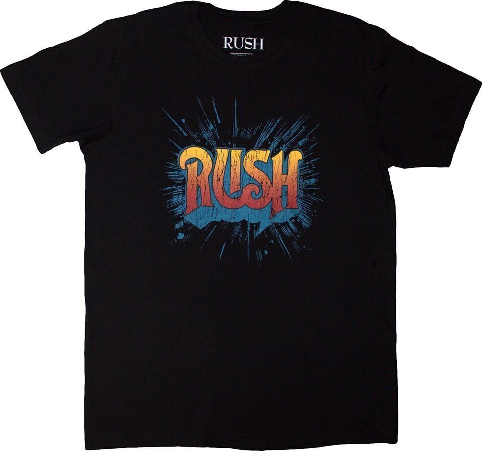 T-Shirt Rush Tour 74-75 Black XL T-Shirt