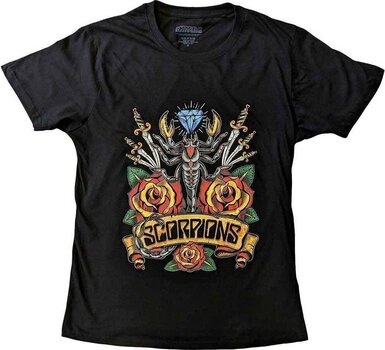 T-Shirt Scorpions T-Shirt Traditional Tattoo Unisex Black M - 1