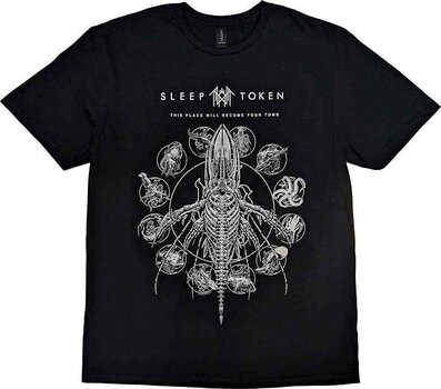 T-shirt Sleep Token T-shirt Tomb Whale Unisex Black L - 1