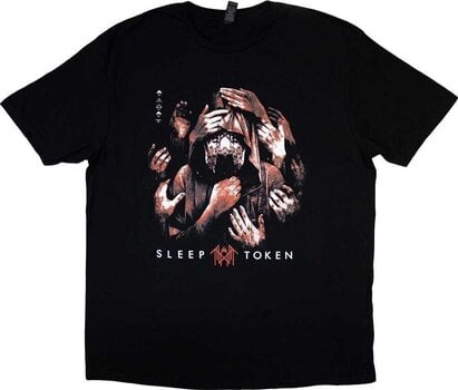 T-shirt Sleep Token Grabbing Hands Black XL T-shirt - 1