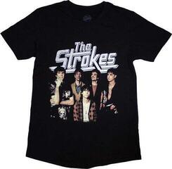 Риза The Strokes Band Photo Unisex Тениска с къс ръкав/Black/Къси