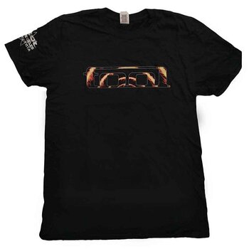T-shirt Tool T-shirt Flame Spiral Unisex Black 2XL - 1