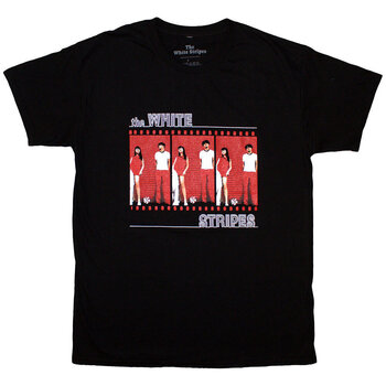 T-shirt The White Stripes T-shirt Film Strip Unisex Black 2XL - 1