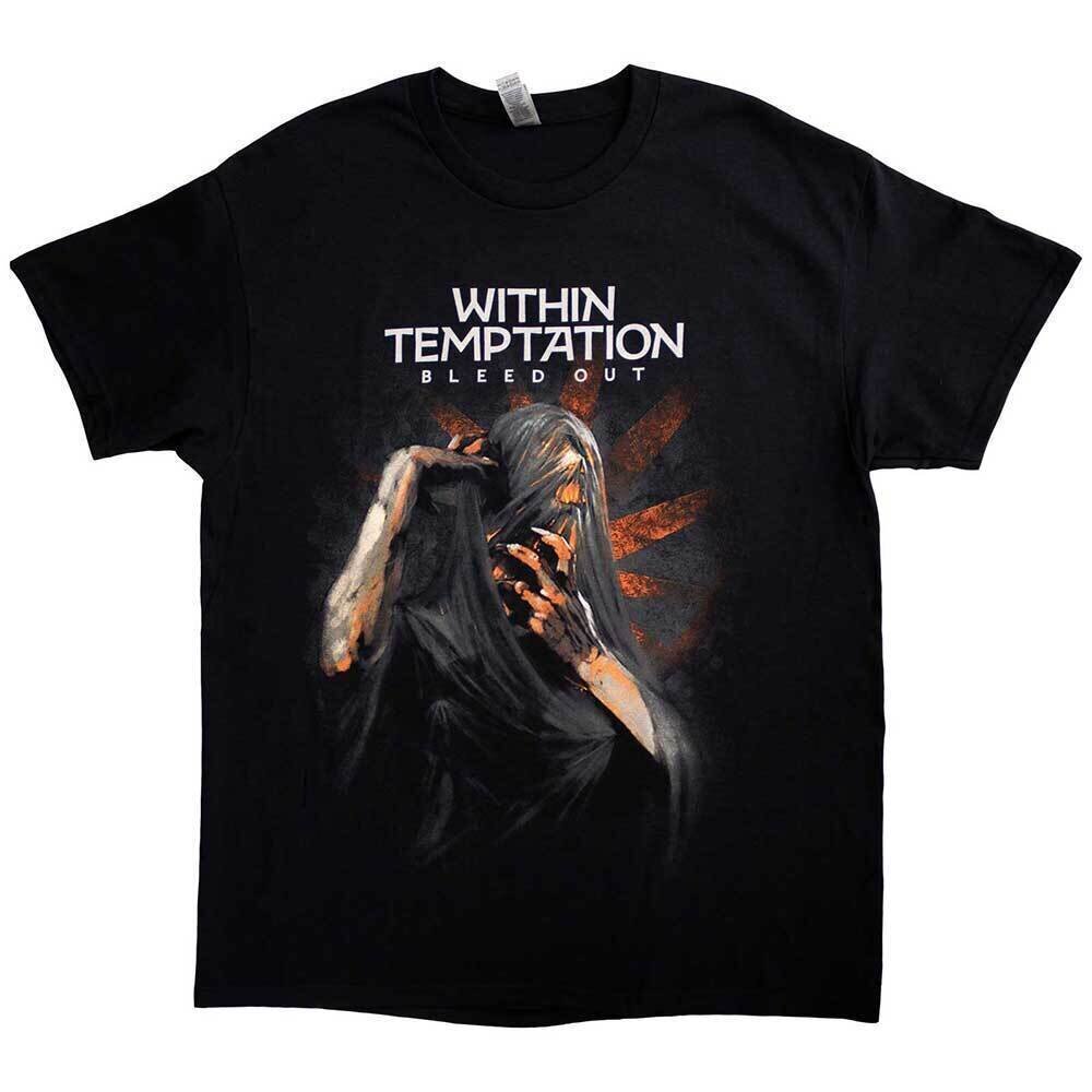 T-shirt Within Temptation T-shirt Bleed Out Album Unisex Black L