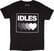 T-Shirt Idles T-Shirt Gradient Heart Unisex Black S