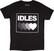 T-shirt Idles T-shirt Gradient Heart Unisex Black L