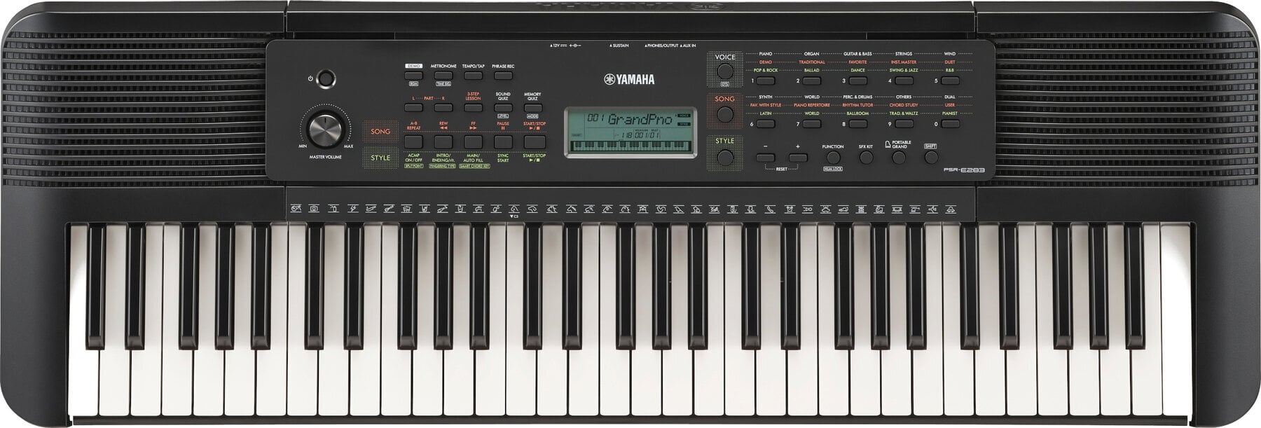 Keyboard without Touch Response Yamaha PSR-E283 Keyboard without Touch Response