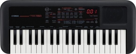 Keyboard with Touch Response Yamaha PSS-A50 Keyboard with Touch Response Black - 1