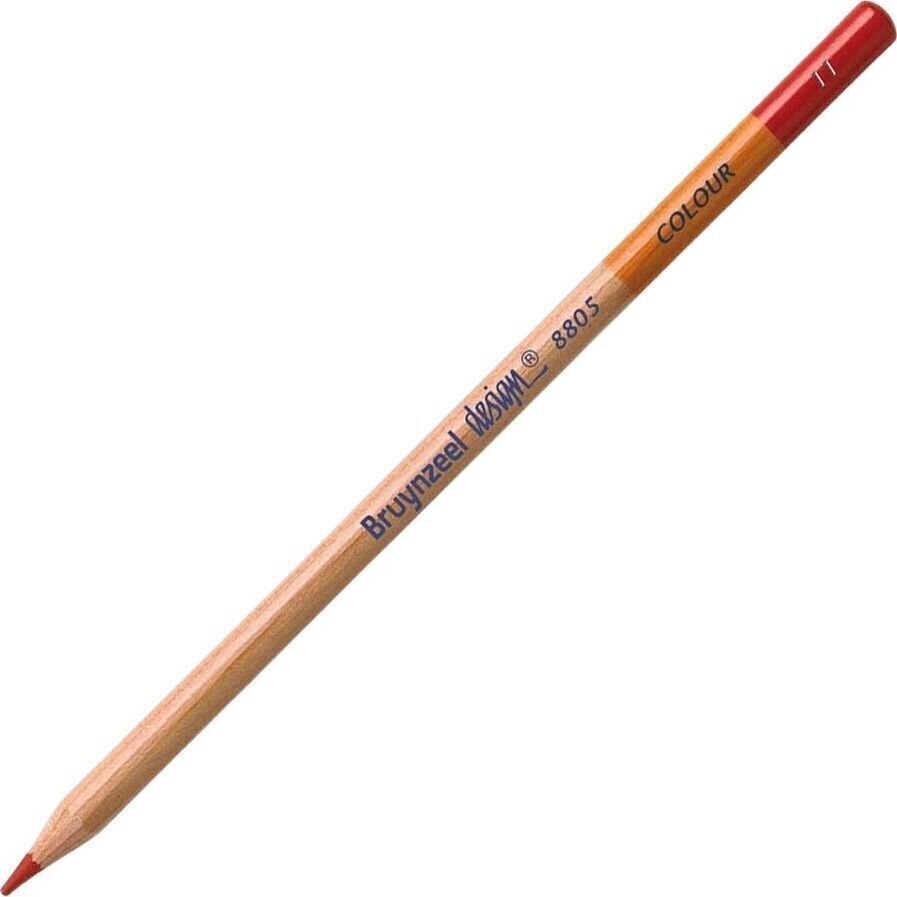 Colour Pencil Bruynzeel Design Colour Coloured Pencil Crimson Red 1 pc