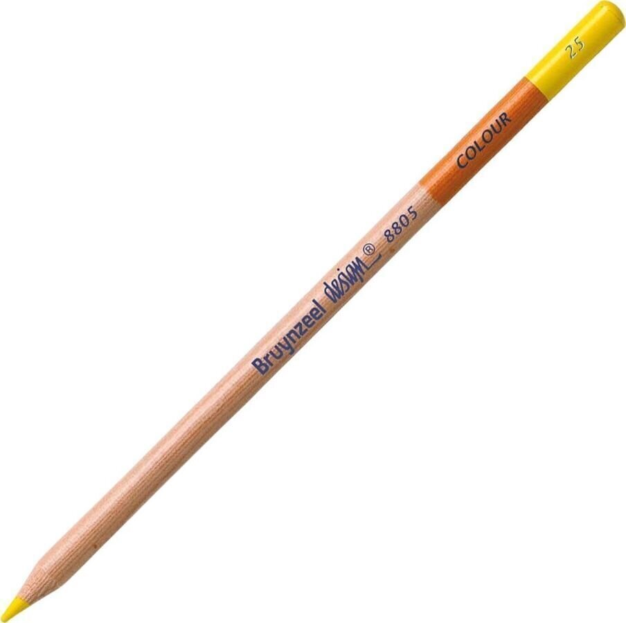 Värvipliiats Bruynzeel Design Colour Värvipliiats Lemon Yellow 1 tk