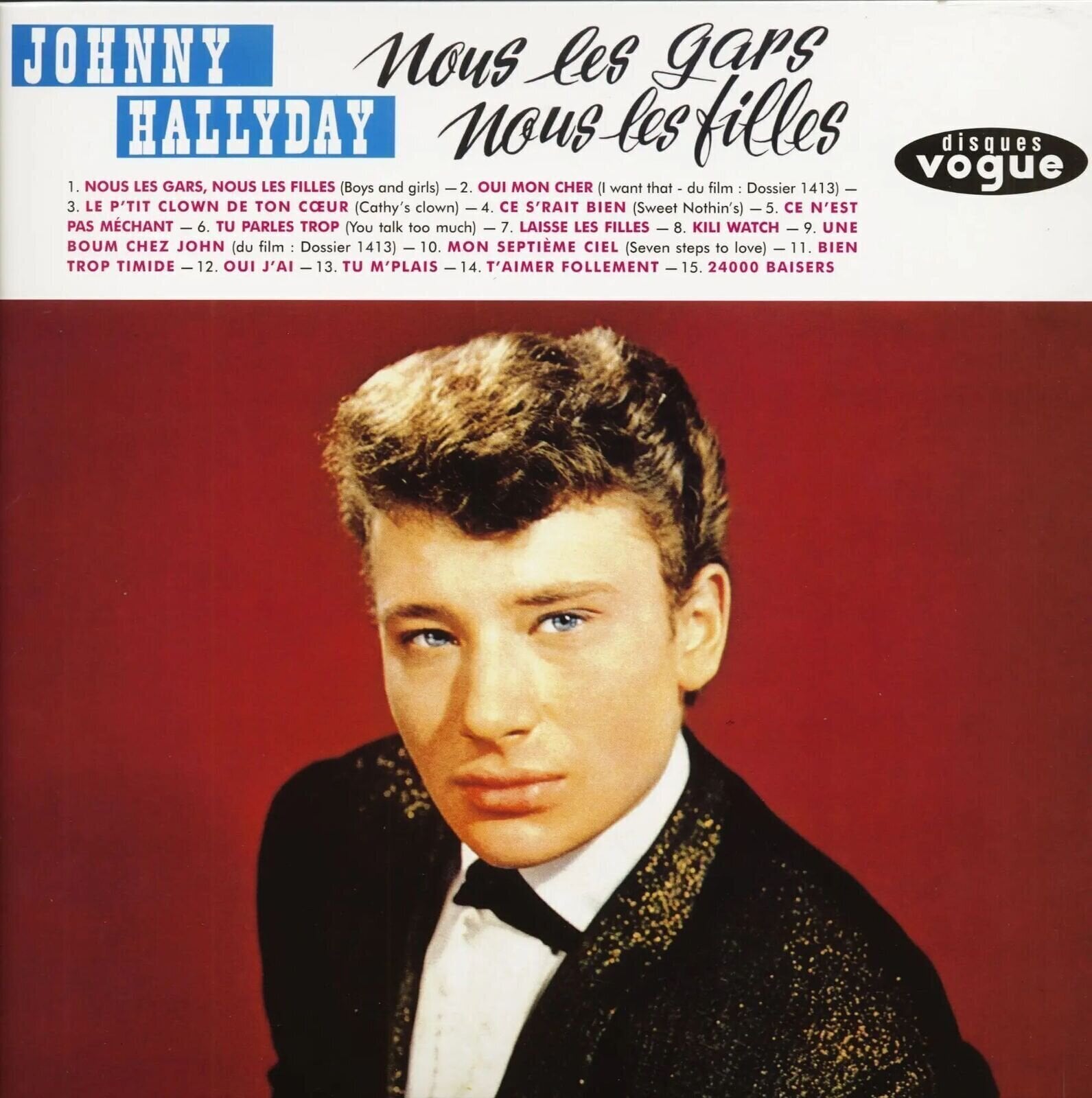 Disc de vinil Johnny Hallyday - Nous Les Gars, Nous Les Filles (Reissue) (LP)