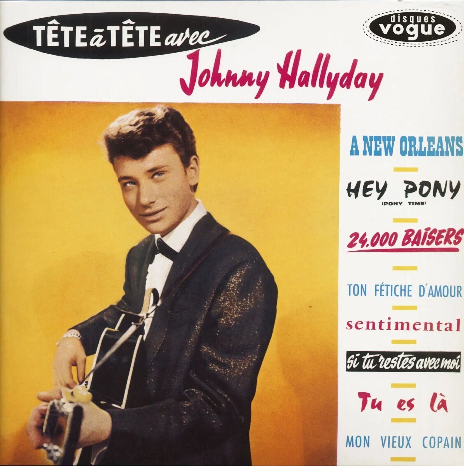 Johnny Hallyday - Tete A Tate Avec Johny Hallyday (Reissue) (LP)