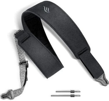 Tekstilni kitarski pas Enya Music Magnetic Tekstilni kitarski pas Black - 1