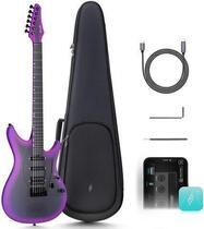 Enya Music Inspire Royal Purple Guitarra eléctrica (Como nuevo)