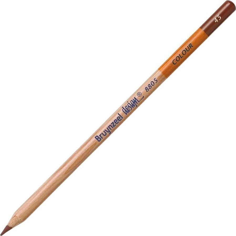 Crayon de couleur Bruynzeel Design Colour Crayon de couleur Havana Brown 1 pc