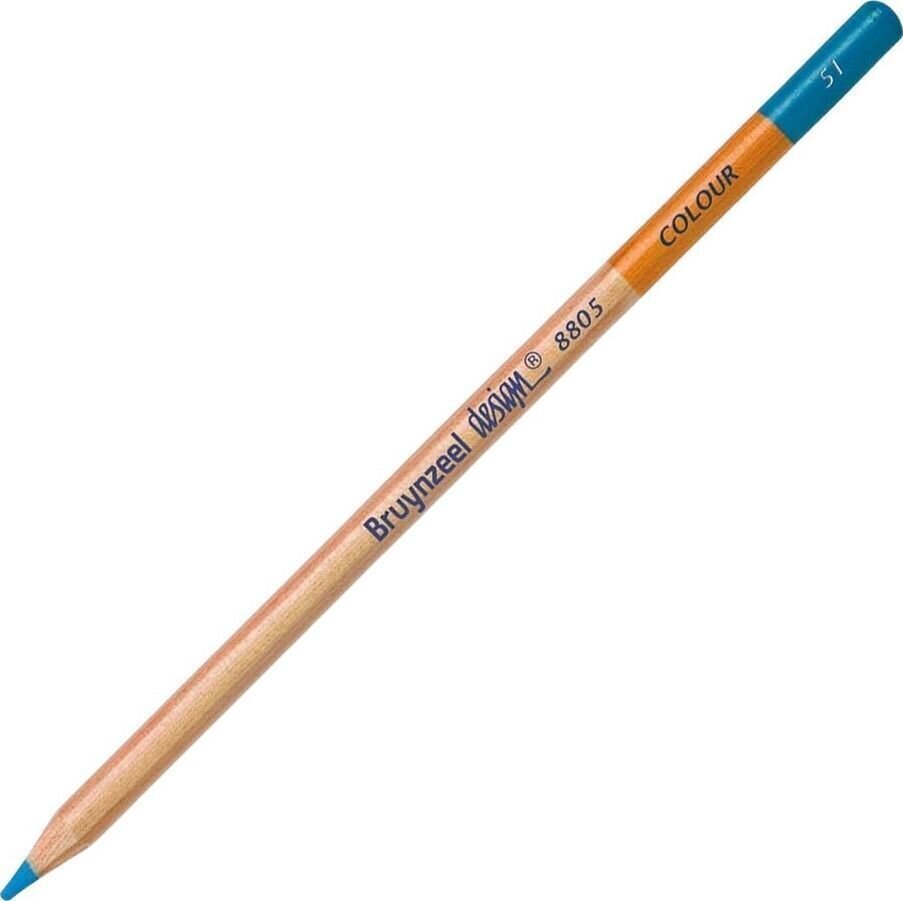 Crayon de couleur Bruynzeel Design Colour Crayon de couleur Light Blue 1 pc