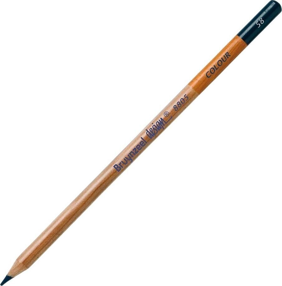 Crayon de couleur Bruynzeel Design Colour Crayon de couleur Prussian Blue 1 pc