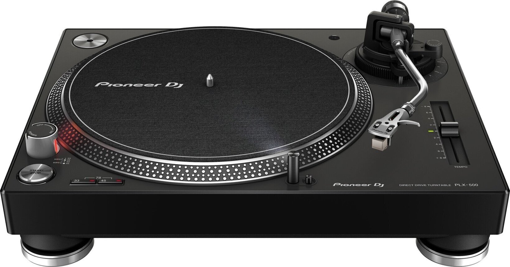 Pioneer Dj PLX-500 Black DJ Turntable - Muziker