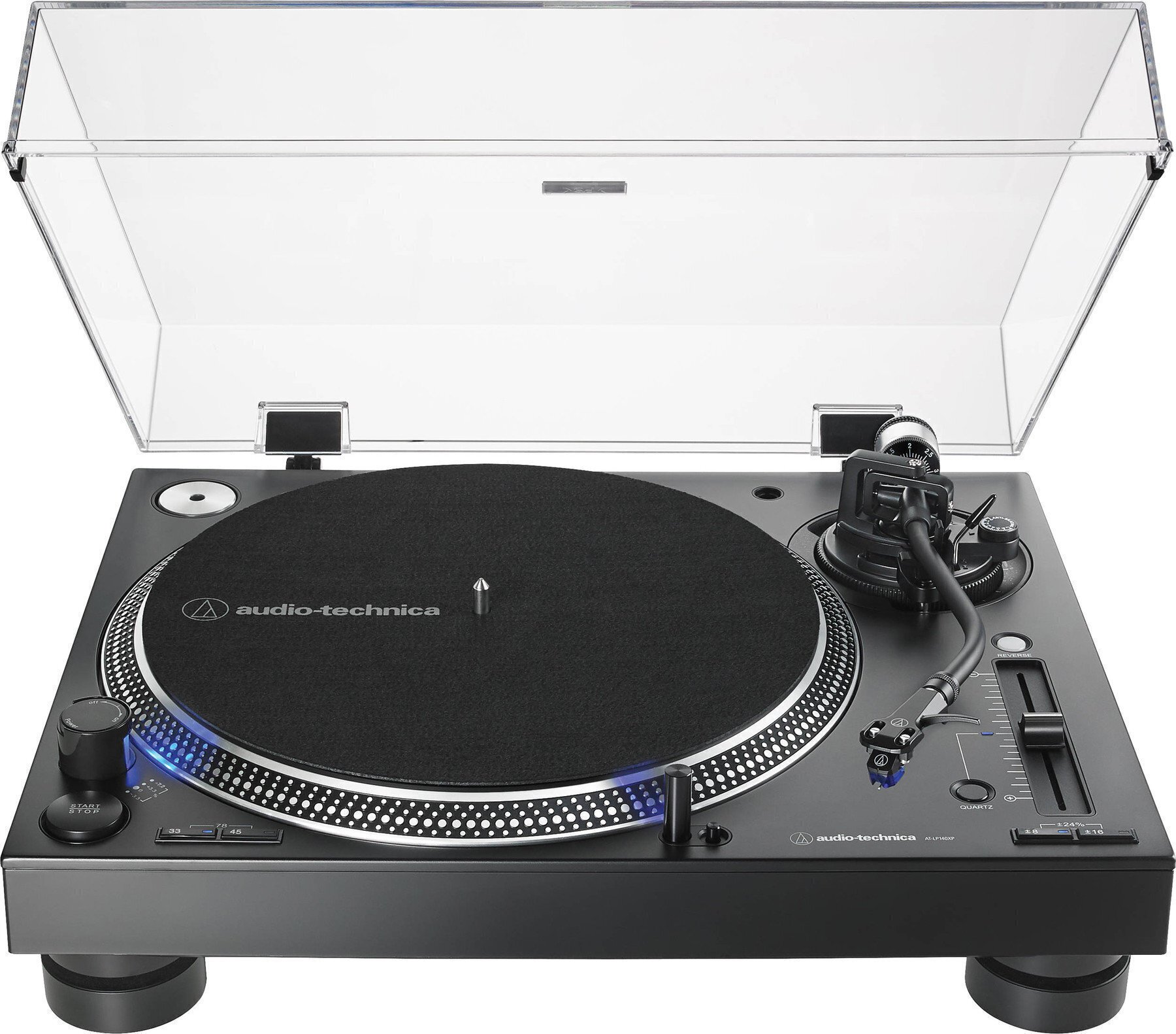 DJ gramofon Audio-Technica AT-LP140XP Black DJ gramofon
