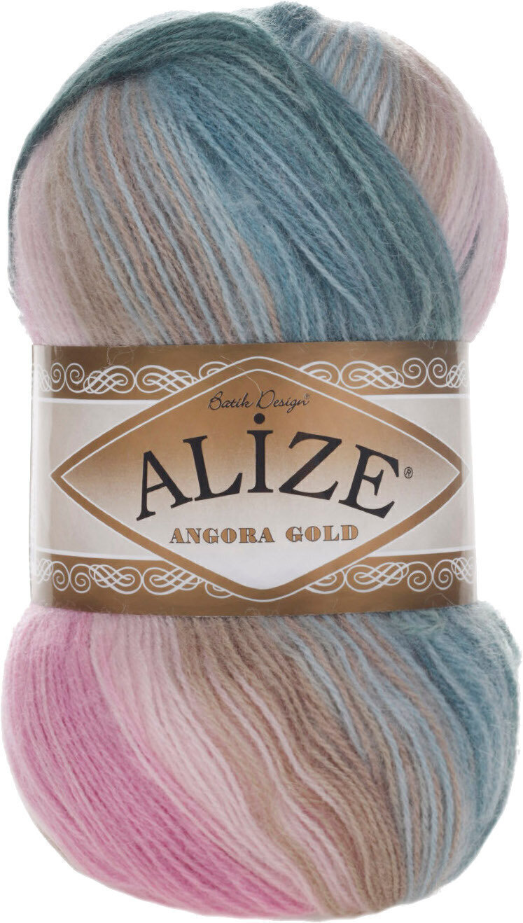 Kötőfonal Alize Angora Gold Batik 2970 Kötőfonal