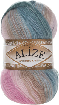 Kötőfonal Alize Angora Gold Batik 2970 Kötőfonal - 1