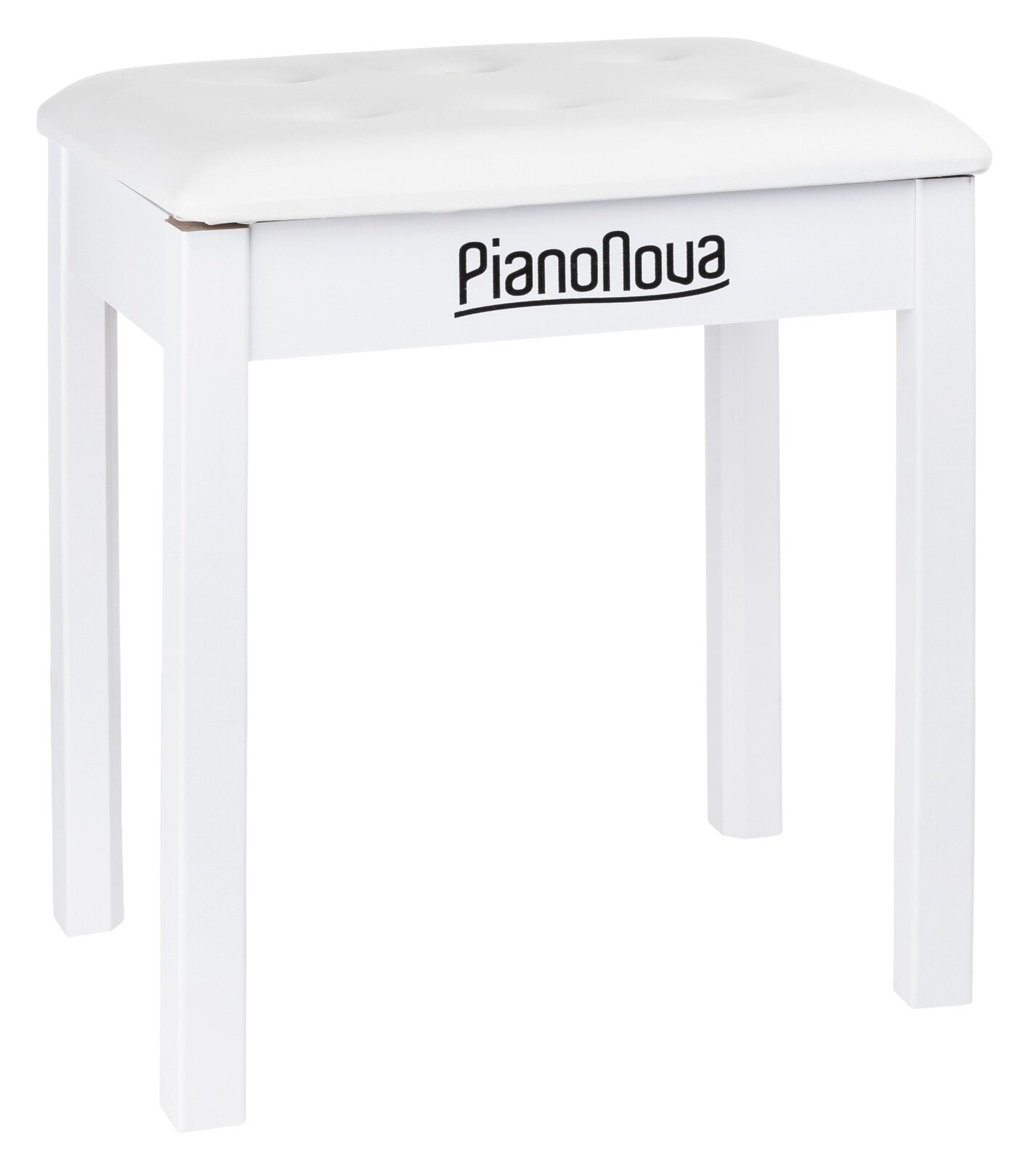 Pianonova Bookcase Dřevěná stolička ke klavíru White