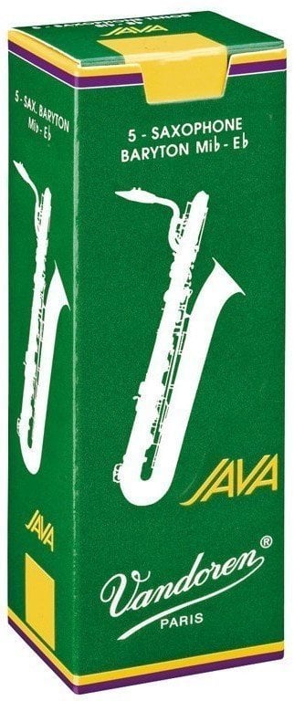 Тръстикова пластинка за баритон саксофон Vandoren Java 2 Тръстикова пластинка за баритон саксофон