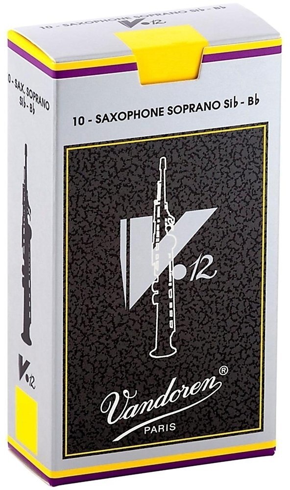 Blatt für Sopran Saxophon Vandoren V12 2.5 Blatt für Sopran Saxophon