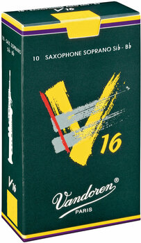 Blatt für Sopran Saxophon Vandoren V16 5 Blatt für Sopran Saxophon - 1