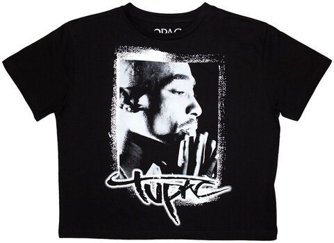 Πουκάμισο 2Pac Spray Photo Black XL Γυναικείο Πουκάμισο - 1