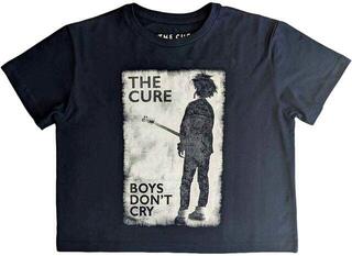Риза The Cure Boys Don't Cry B&W Ladies Crop Top-Тениска с къс ръкав/Navy Blue/Къси