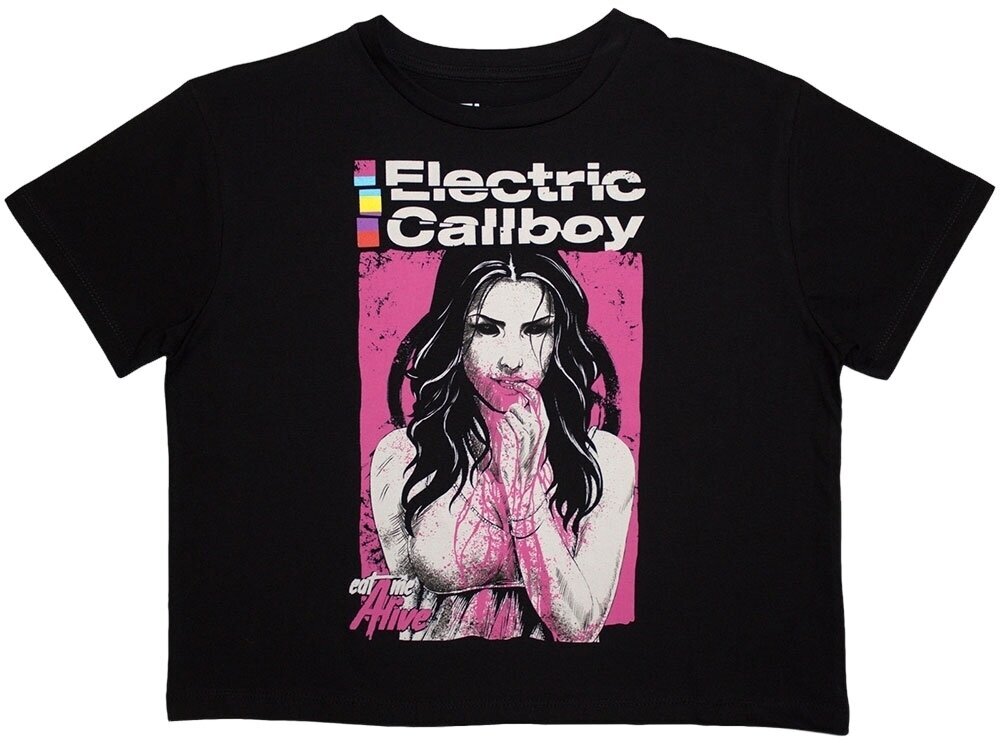 Electric Callboy Tričko Eat Me Alive Ladies Black M