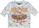 Guns N' Roses Welcome To The Jungle LV White S Ladies T-Shirt