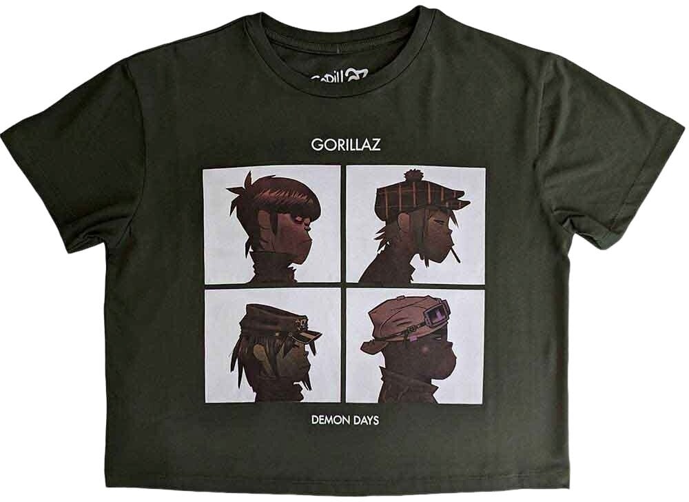 Košulja Gorillaz Demon Days Green L Ženske Košulja